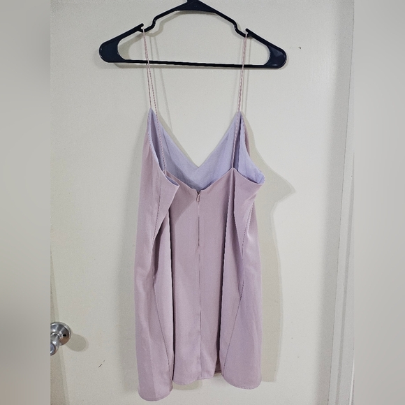 Tobi Lavender V-Neck Dress - Picture 2 of 5